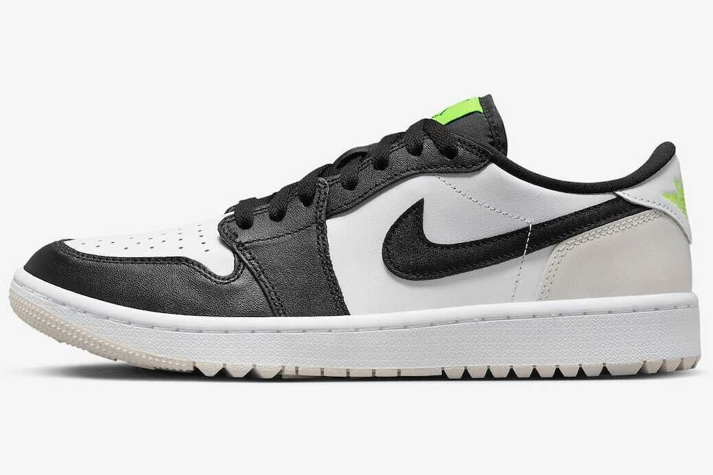Nike Air Jordan 1 Low Golf Phantom Volt Neon DD9315-108 Men's Size