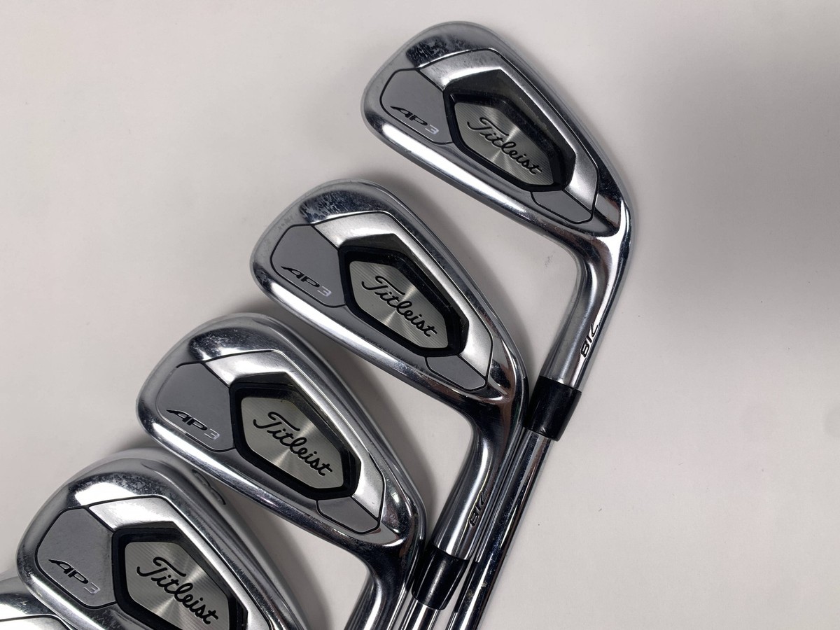Titleist 718 AP3 Iron Set 5-PW True Temper AMT Black S300 Stiff