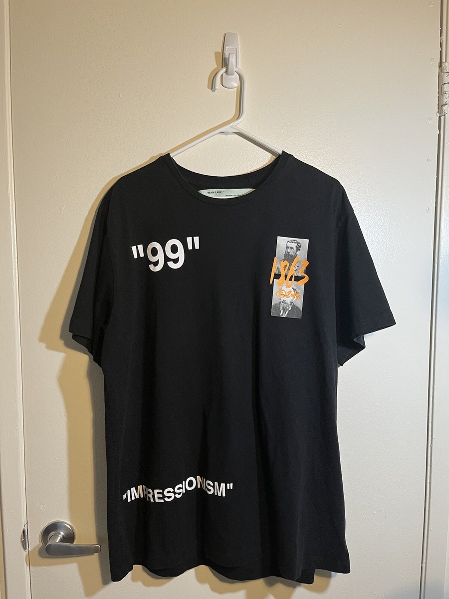 Off-White “Impressionism” T-Shirt / Virgil Abloh Main Label 2013