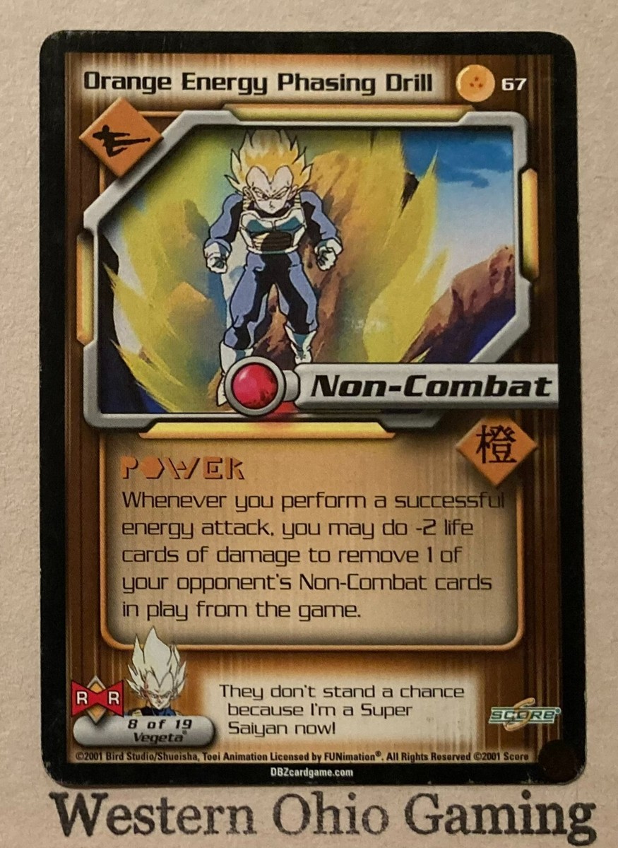 Dragon Ball Z CCG Orange Energy Phasing Drill #67 TCG Android Saga
