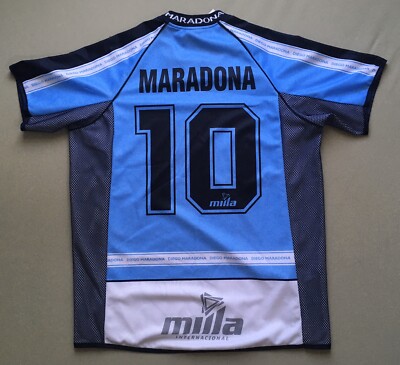 本物) Auto Jersey Maradona Milla /3000 本物) Auto Jersey Maradona