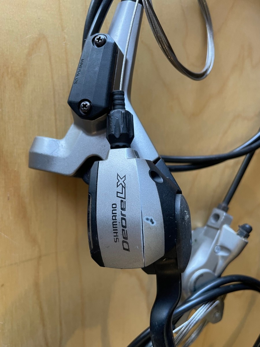 Shimano Deore LX ST-M585 shifter/brake combo - levers & calipers