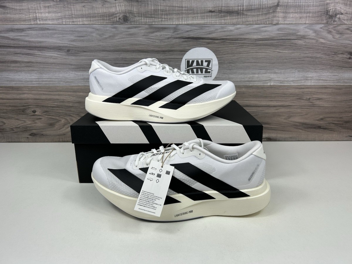 Adidas ADIZERO EVO SL White Black (JH6206) Authentic Men's Running