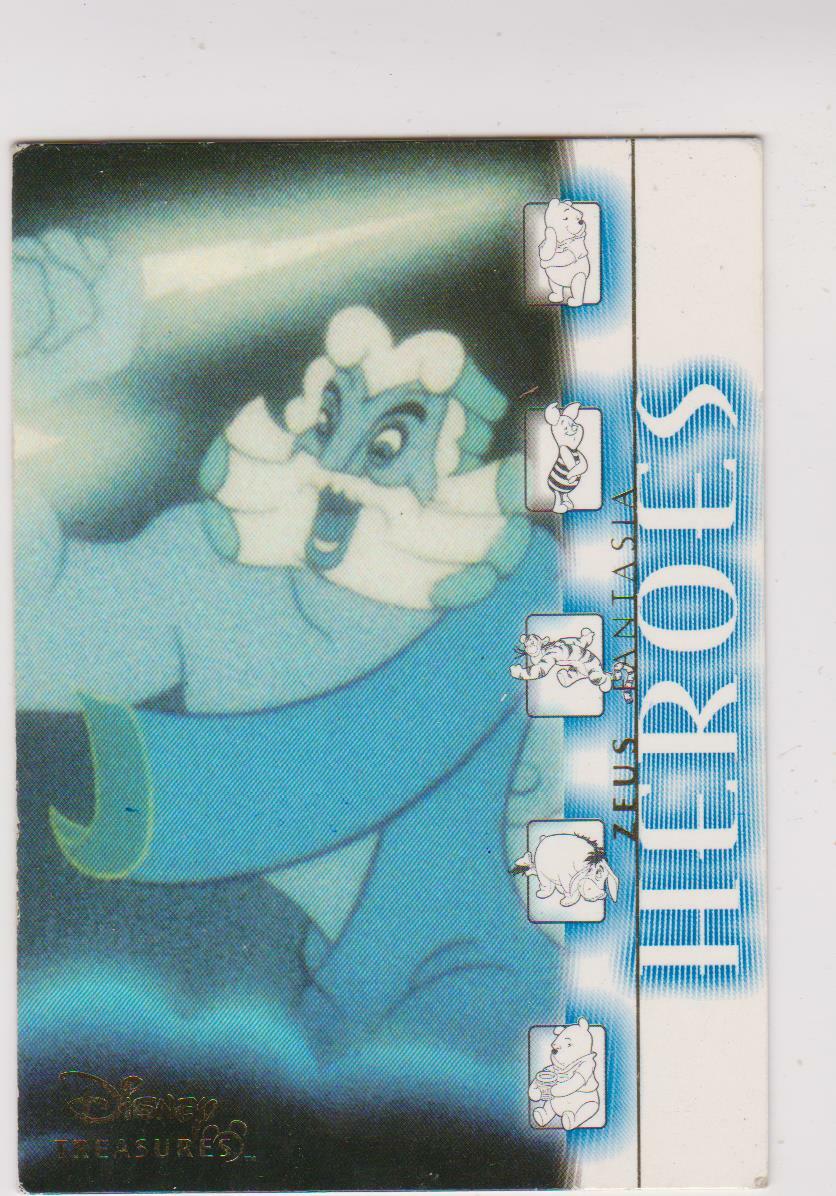 2004 Upper Deck Disney Treasures #268 Zeus (Fantasia) card, low