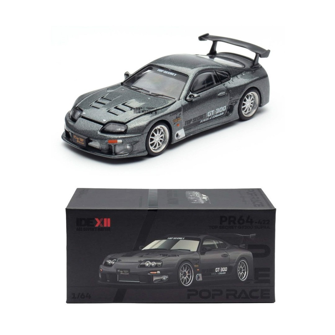 POP RACE TOYOTA SUPRA MK4 GT300 TOP SECRET INDONESIA DIECAST EXPO