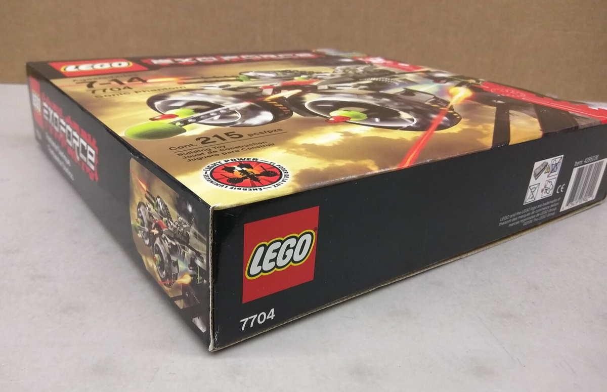 LEGO Exo-Force 7704 Sonic Phantom NEW! Devastator Robot Light-Up