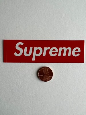 Supreme Mini Box Logo Sticker Set 100% Authentic FW23 Season | eBay