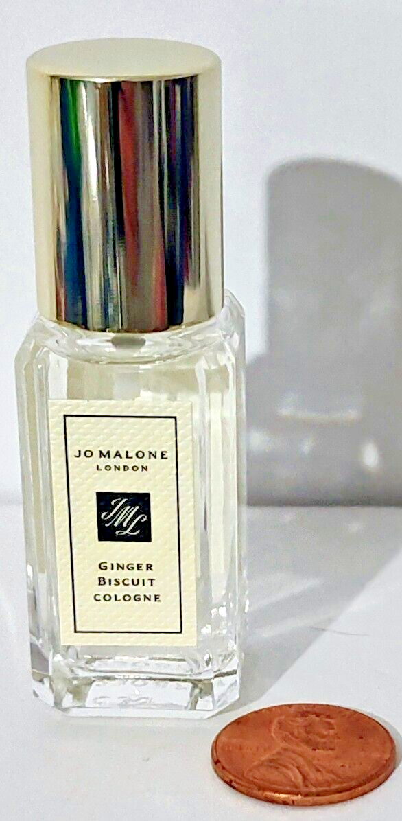 Jo Malone GINGER BISCUIT Cologne HOLIDAY Mini TRAVEL Spray 0.3 oz