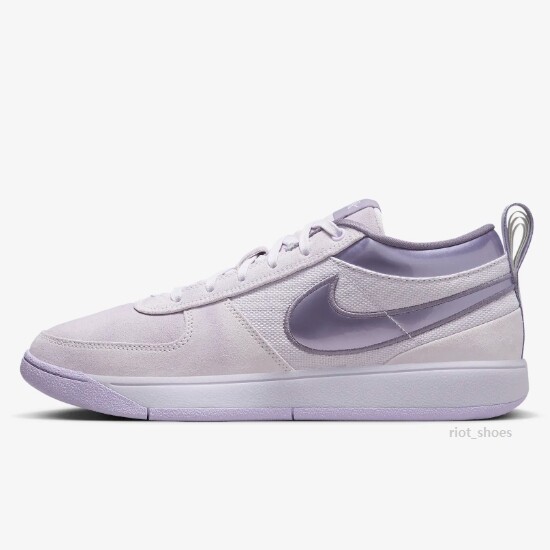 ナイキ BOOK 96 バスケットシューズ ホワイト/パープル 28.0 ナイキ