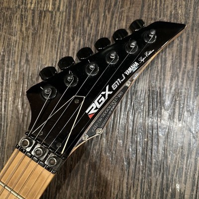 Yamaha RGX 611J Electric Guitar 1980s Japan HH Coil Tap Maple FB