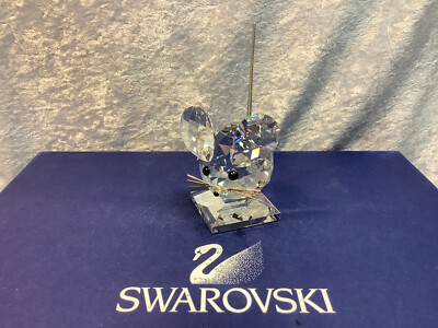 Swarovski Crystal Medium Mouse 7631040000 010025. Retired 1995