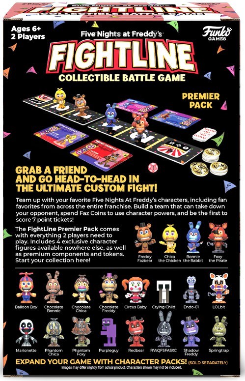 Funko Five Nights at Freddy's FNAF Fightline Collectible Battle