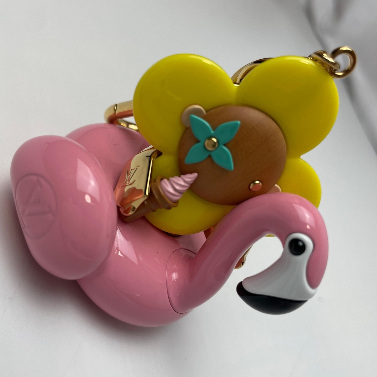 Louis Vuitton Portocle Vivienne Flamingo M00668 Key Holder Bag