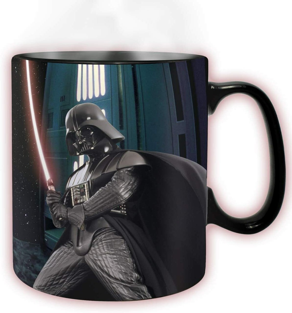 STAR WARS DATH VADER HEAT CHANGING MAGIC COFFEE MUG CUP NEW IN