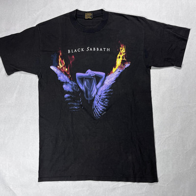 Vintage Black Sabbath Shirt Mens Large Cross Purposes Tour Brockum