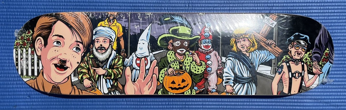 Supreme X Sean Cliver 2008 Rare Skateboard Deck - Halloween