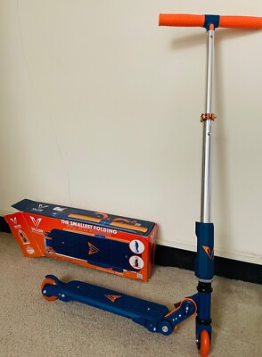 Valor 6065716 Valor Kick Scooter Toy - Blue/Orange 778988370124| eBay
