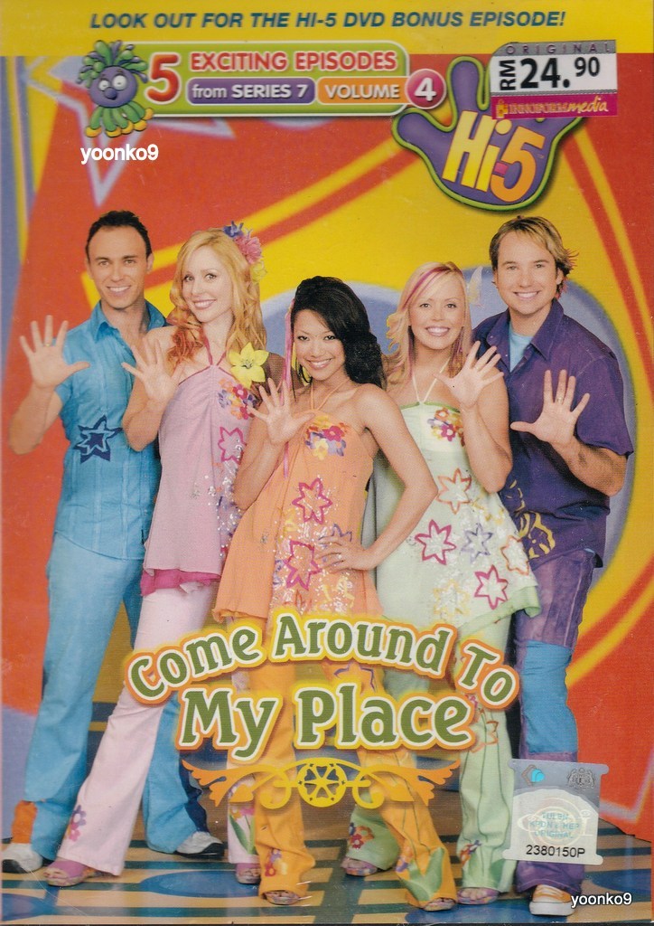 Hi-5 Come Around To My Place (Searies 7 Volume 4) DVD _ PAL Region