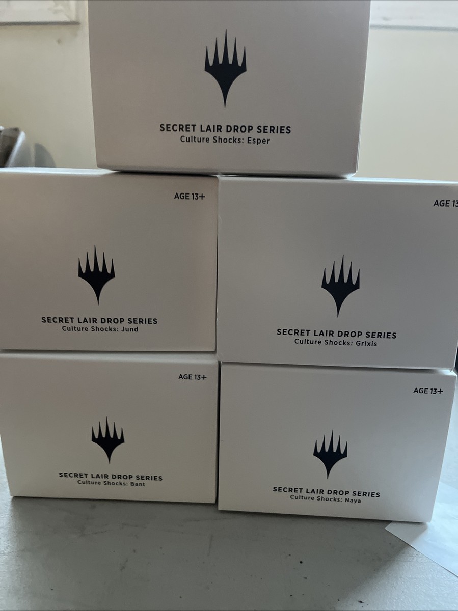 MTG Secret Lair - Culture Shock Bundle - All 5 Shock Land Sets