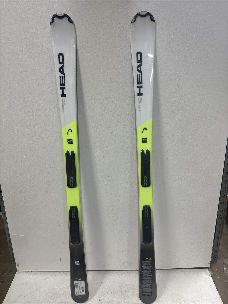 HEAD SUPERSHAPE TEAM EASY 147 CM WHITE/ BLACK/YELLOW JR'S ALL