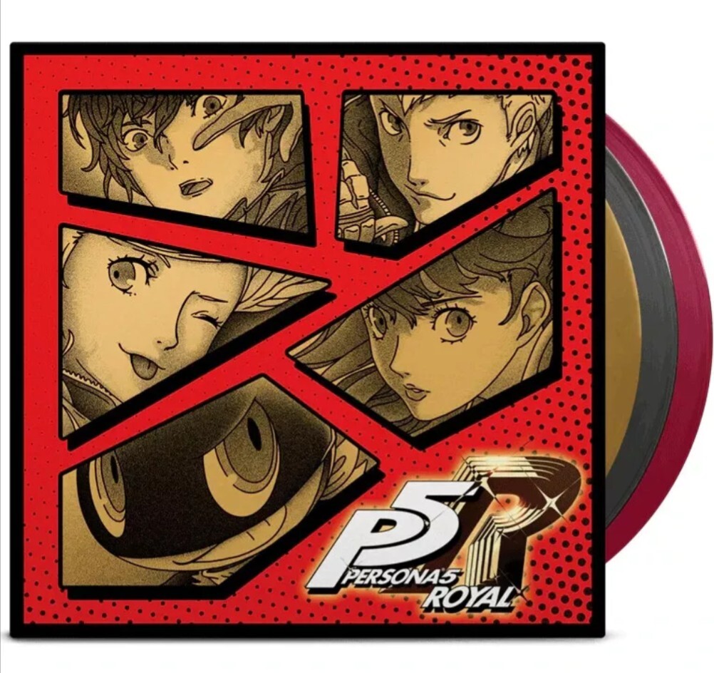 Persona 5 Royal P5R 3xLP Vinyl Record Soundtrack OST Red Black