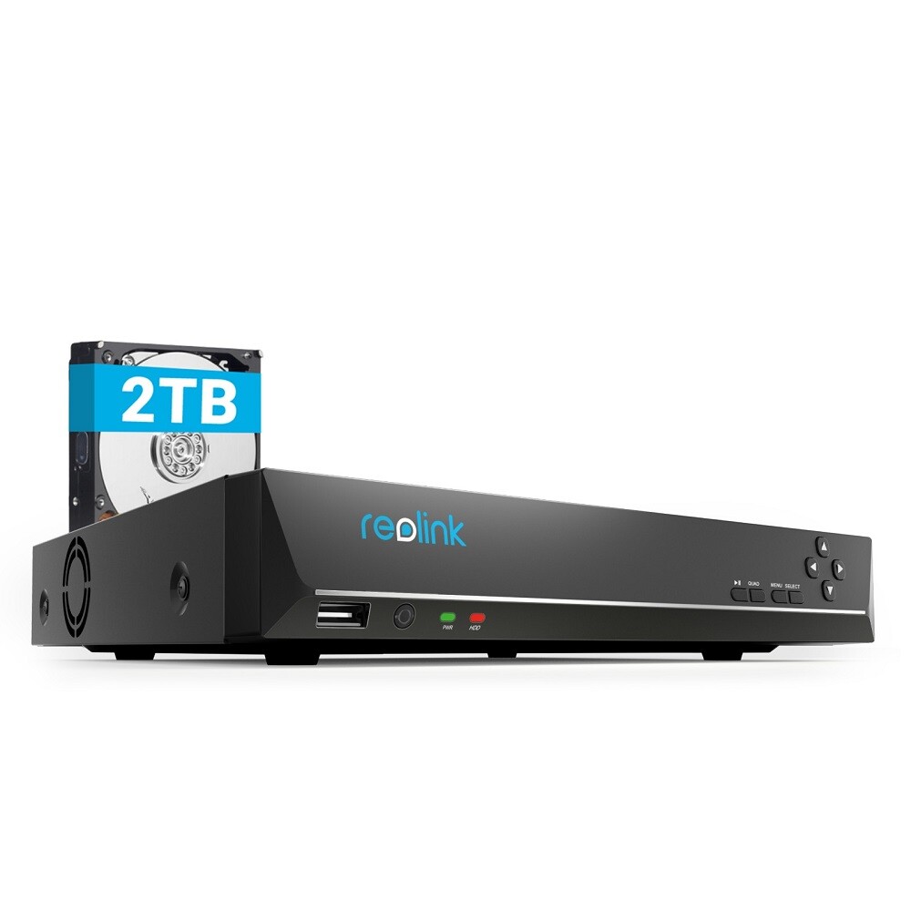 Reolink 4K 8MP 8 Channel NVR Recorder for Security Camera System