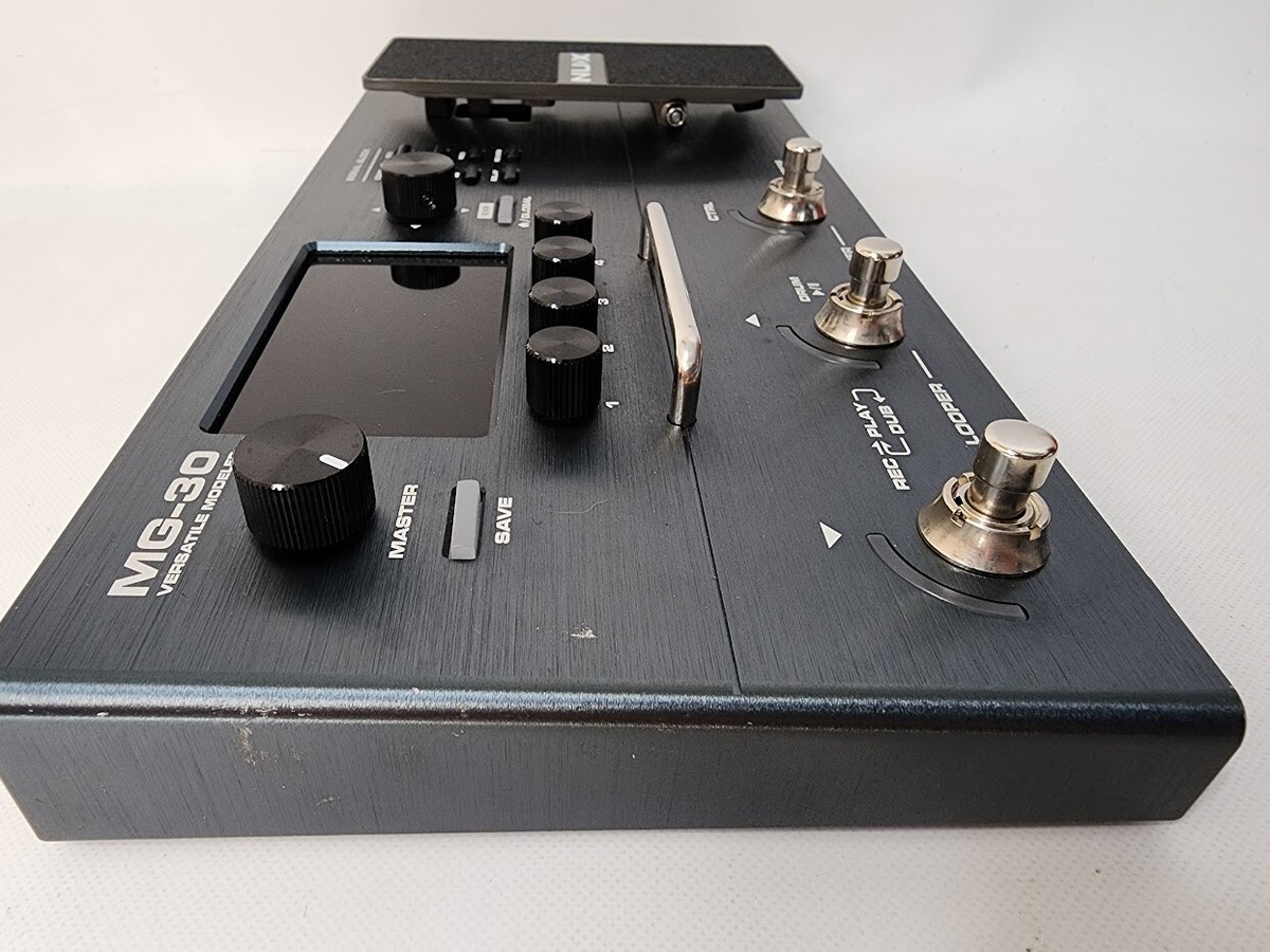 NUX MG-30 Versatile Modeler Guitar Multi-Effects Pedal | eBay