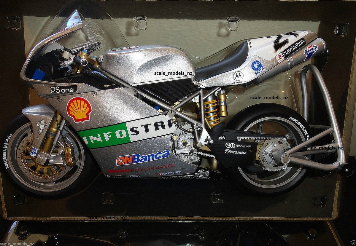 MINICHAMPS 1:6 – DUCATI 996 R – TROY BAYLISS – 2001 IMOLA – VERY