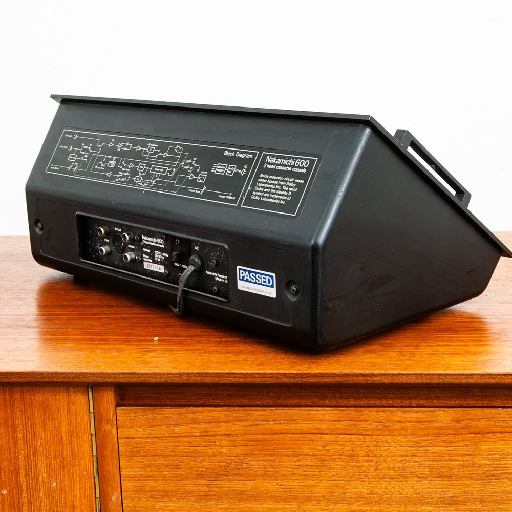 Vintage Tape Player Nakamichi 600 2 Head Cassette Recorder Deck