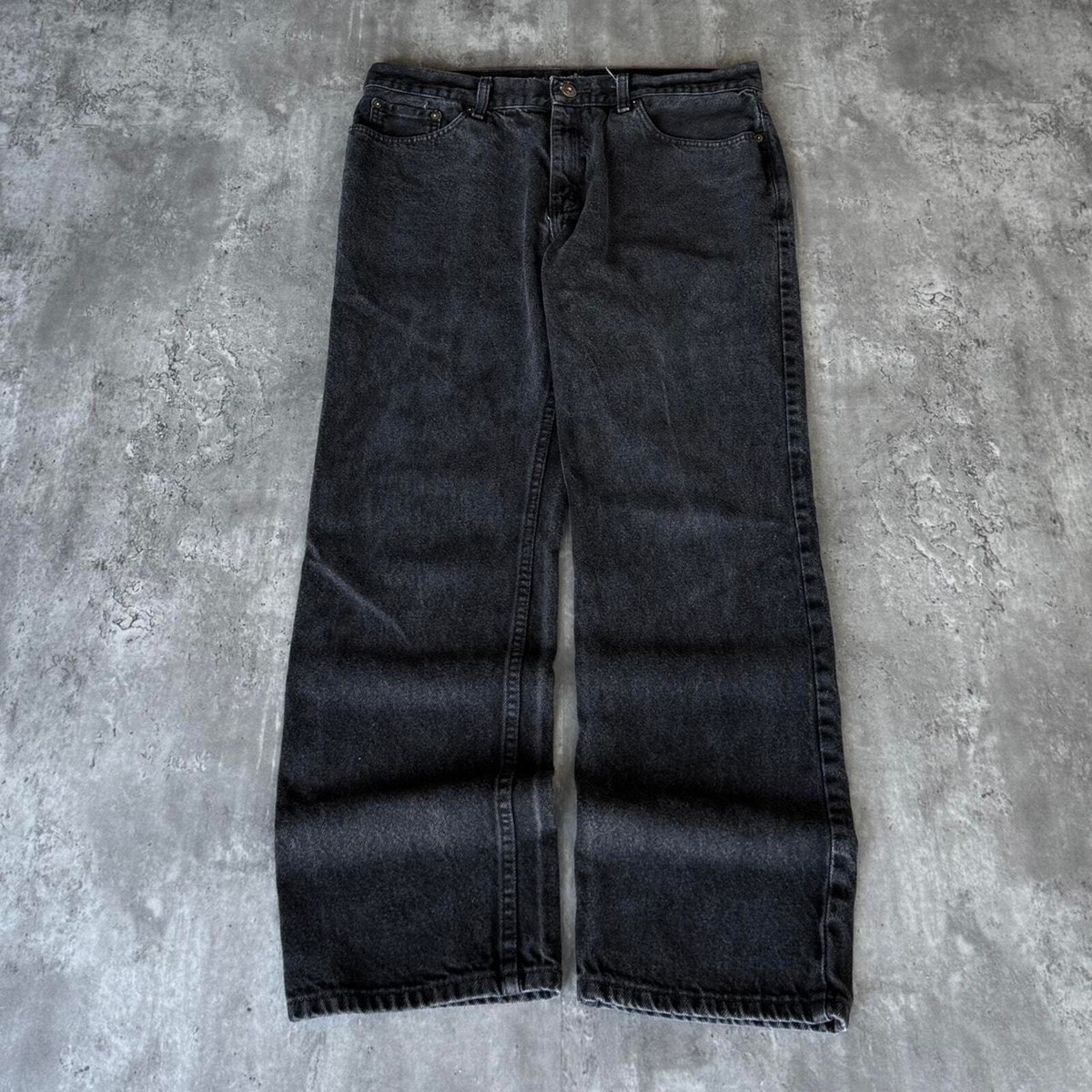 Vintage Y2K Urban Pipeline Baggy Black Grunge Opium Denim Jeans | eBay