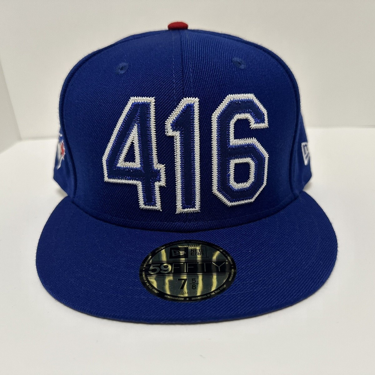 New Era 59FIFTY Toronto Blue Jays 416 Fitted Hat Size 7 5/8 Logo