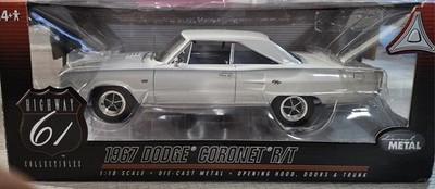 Highway 61 DCP 1967 Dodge Coronet R/T White 1/18 | eBay