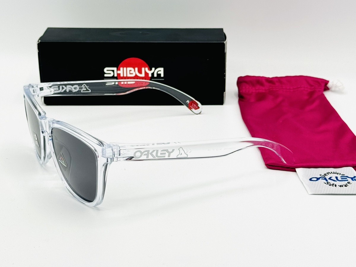 NEW OAKLEY FROGSKINS SHIBUYA JAPAN RELEASE CLEAR SUNGLASSES PRIZM