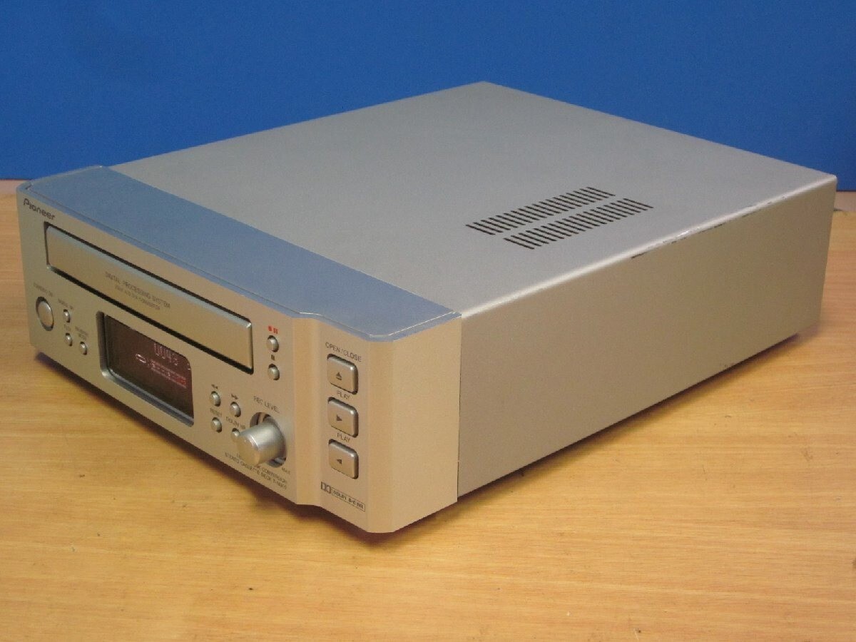 T Pioneer/パイオニア MJ-N902 MDデッキ オーディオ機器 ジャンク 動作