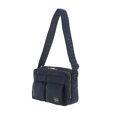 PORTER TANKER SLING BAG W zip 622-15154 IRON BLUE Yoshida & Co
