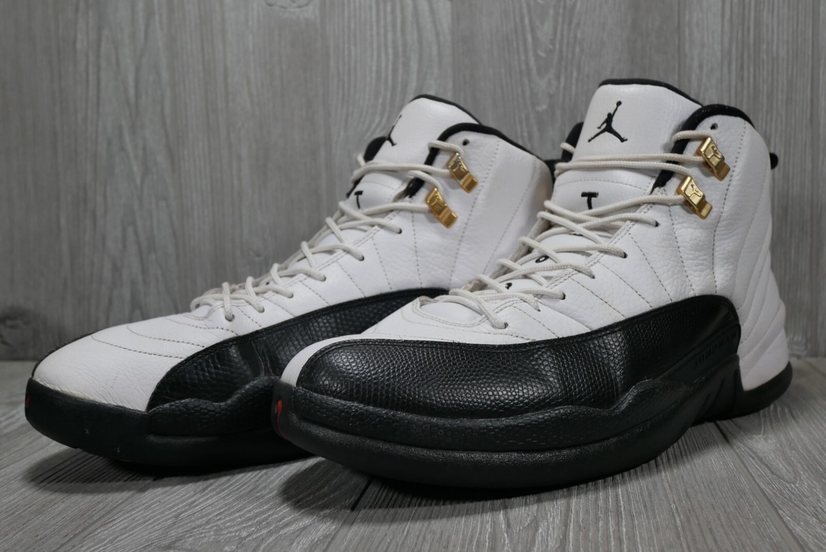 Very Good Condition) Nike Air Jordan 12 Retro Taxi '13 130690-125