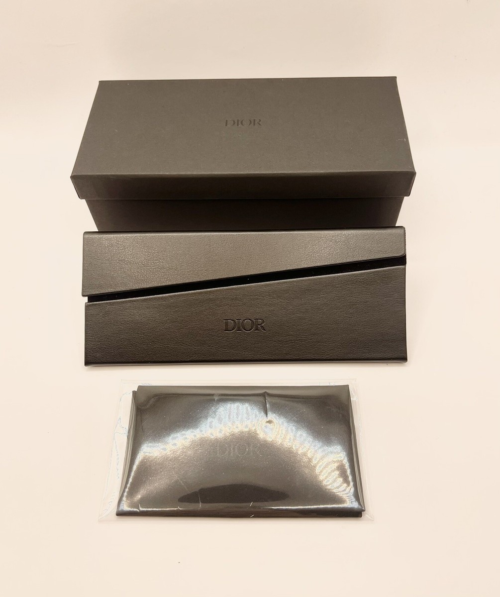 Christian Dior Sunglasses / Glasses Case And Box With Cleaning