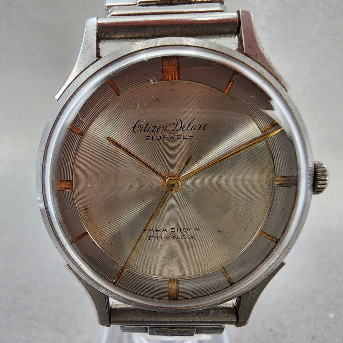 ZX-209 CITIZEN Deluxe PHYNOX シチズン デラックス 19石 手巻き 腕時計