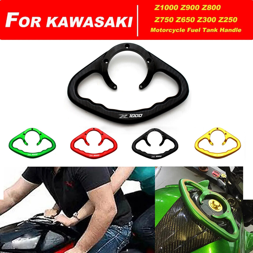 Passenger Hand Grip Tank Grab Bar Armrest For Kawasaki Z1000 Z900