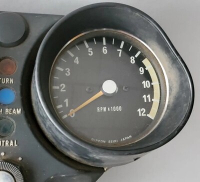 S1 S3 KH250 KH400 KH KAWASAKI TRIPLE GAUGES TACH SPEEDO METER 250
