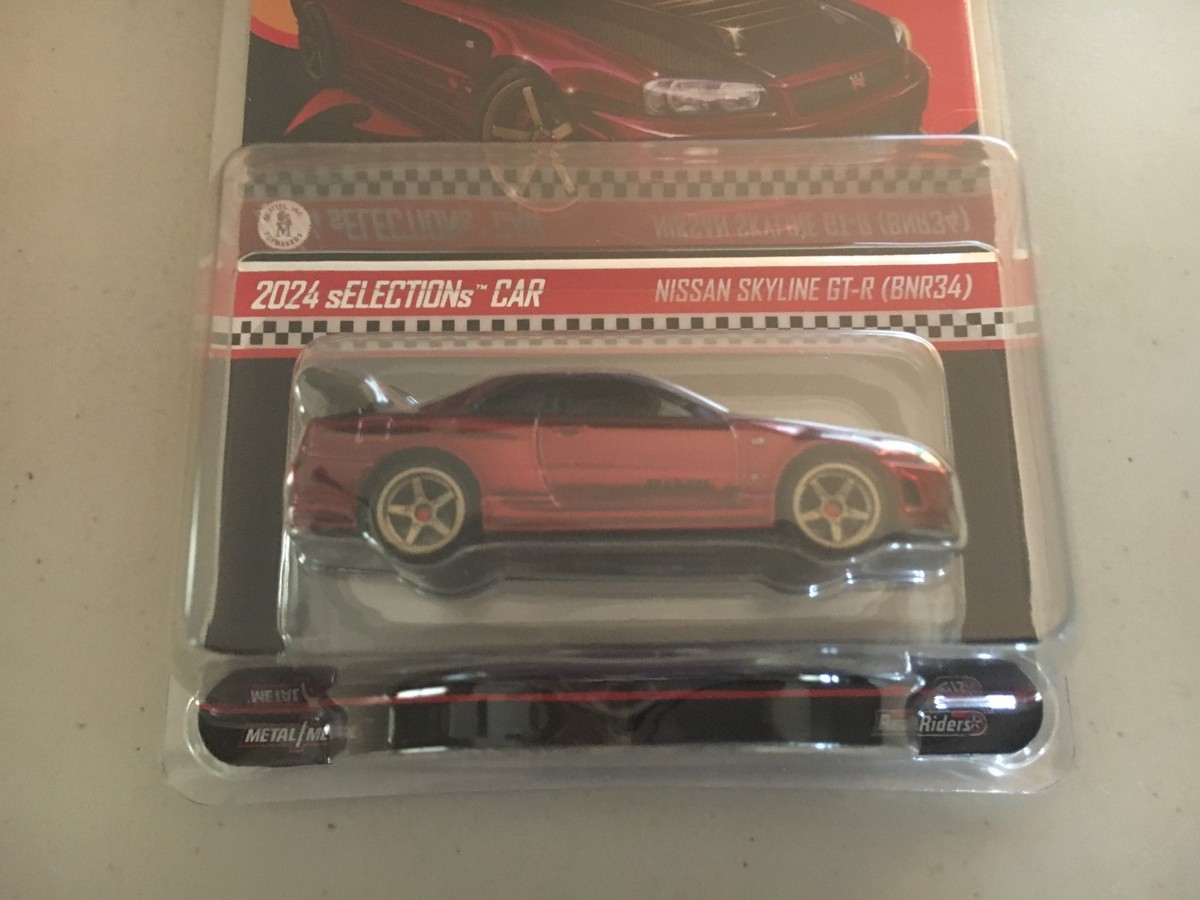 Redline club hot wheels 2024 selection NISSAN SKYLINE GT-R HWF25