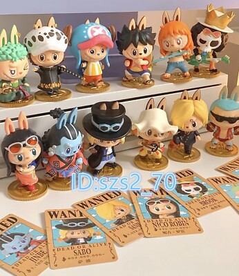 12pcs + Secret - Authentic POP MART The One Piece Mini Figure Toy