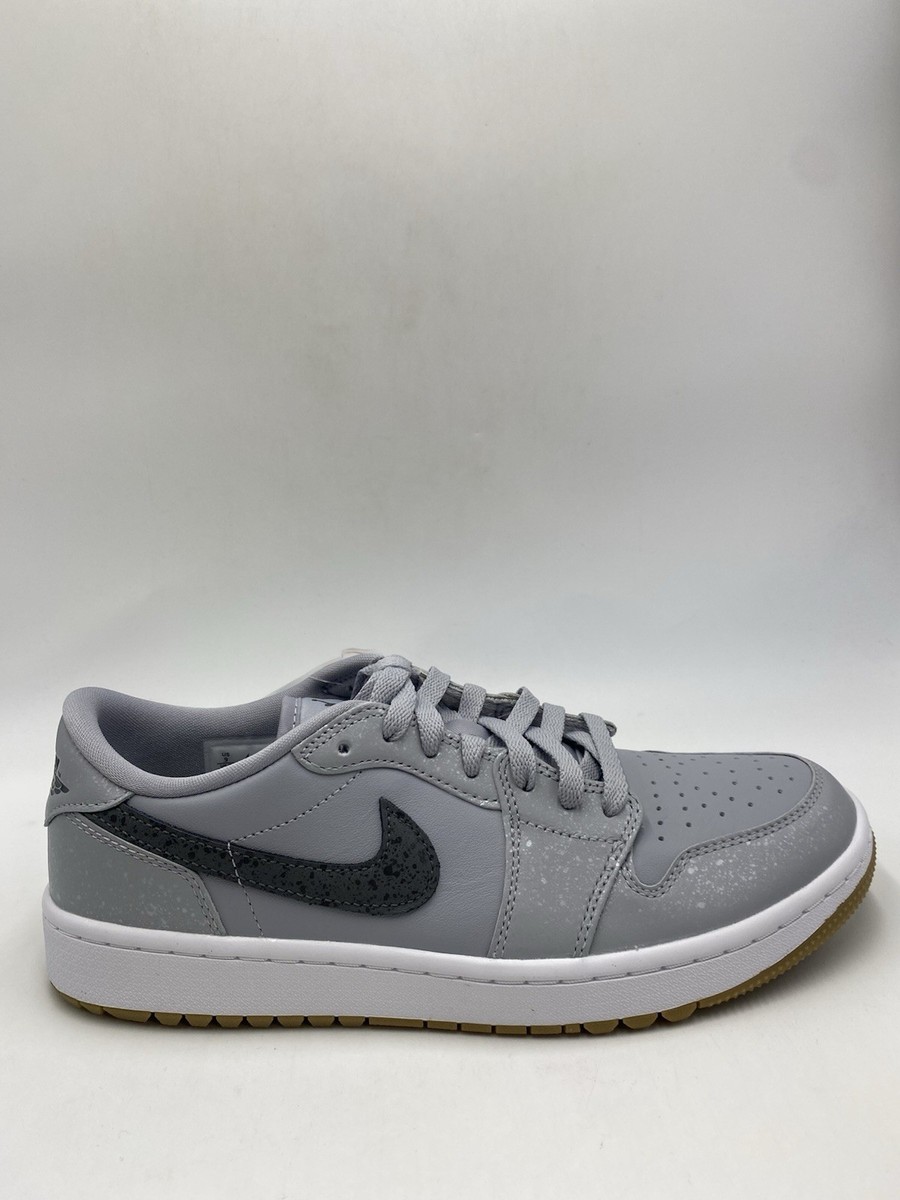 Size 8.5 - Air Jordan 1 Golf Low Wolf Grey Gum for sale online | eBay