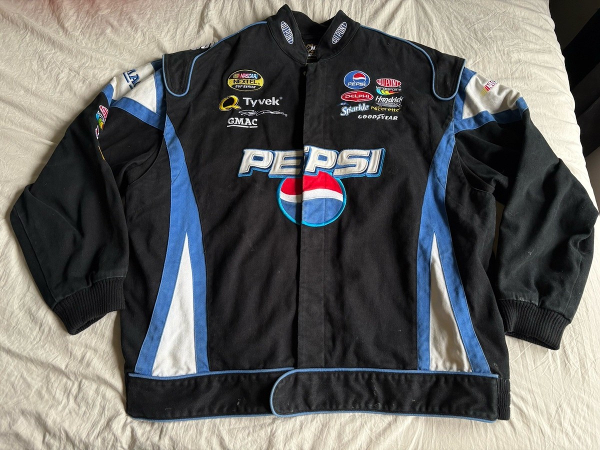 Men's 2XL- Vintage Pepsi Jeff Gordon #24 Black JH Design DuPont