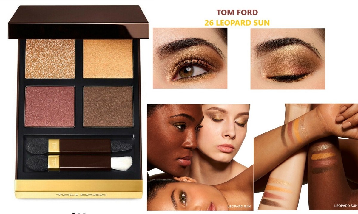 Tom Ford 26 LEOPARD SUN Eye Color Quad 0.31 oz. Color Lux Eye