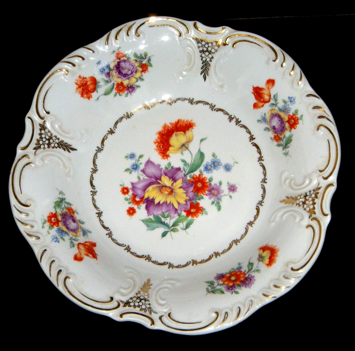 未使用』 Schumann Bavaria 『Kinmokusei』 取皿 5枚 ショップ 未使用