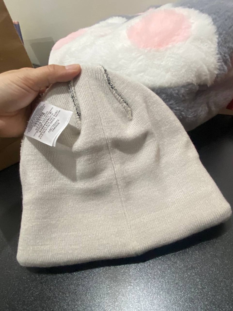 Arc'teryx Bird Head Toque Beanie Orca White Unisex Wool Knit