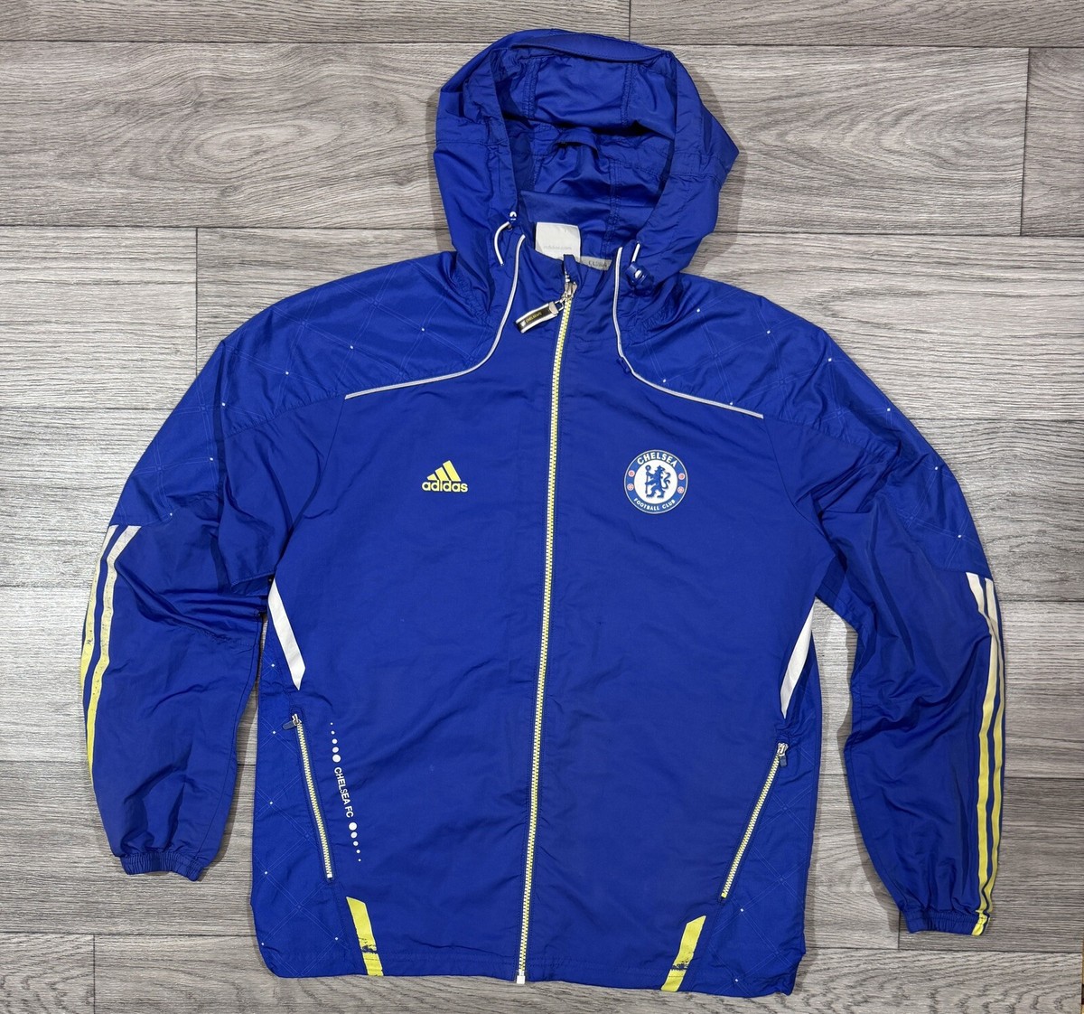 Adidas Chelsea 2010 2011 Football Soccer Jacket Windbreaker Size M