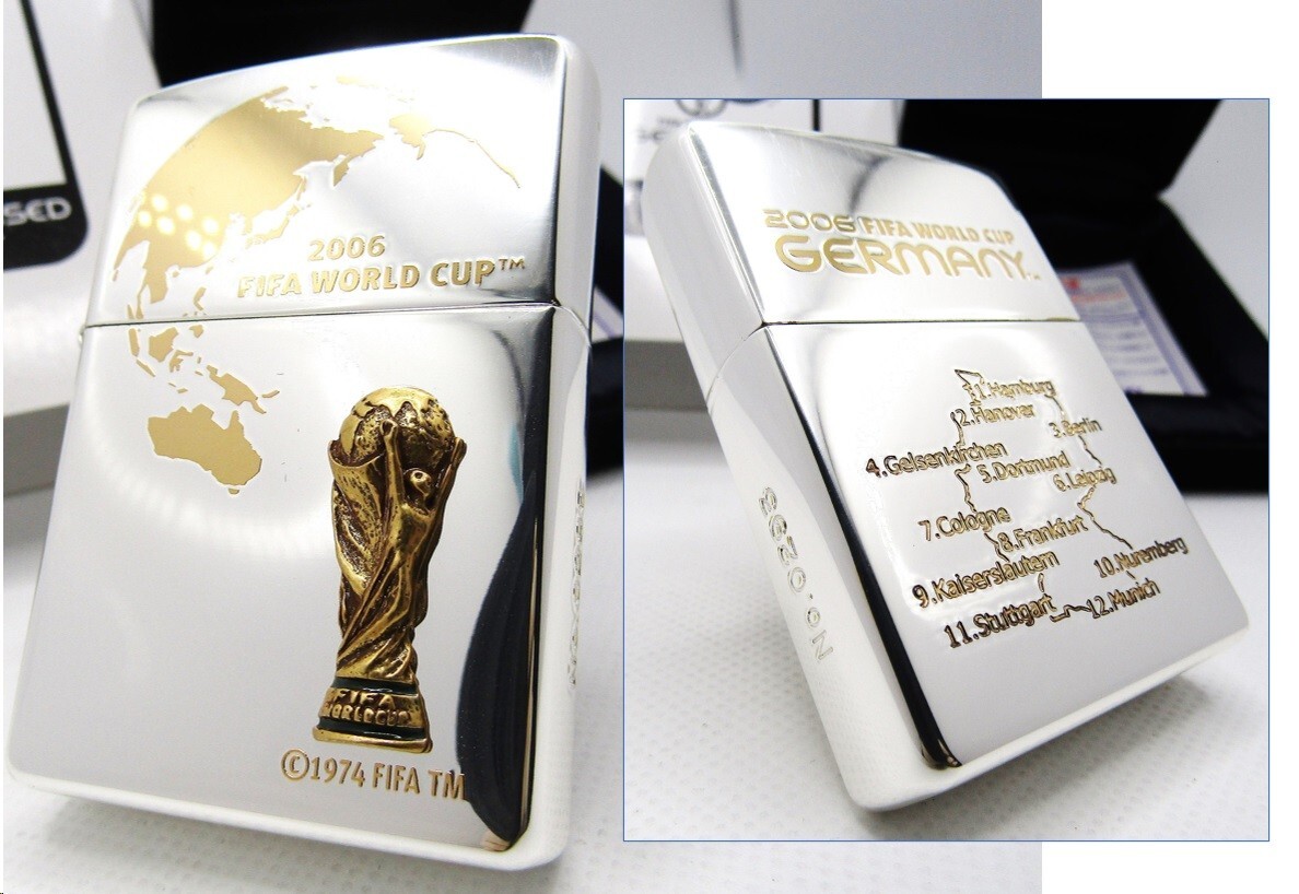 FIFA World Cup Germany 2006 Double Sides Zippo MIB 2005 Rare | eBay