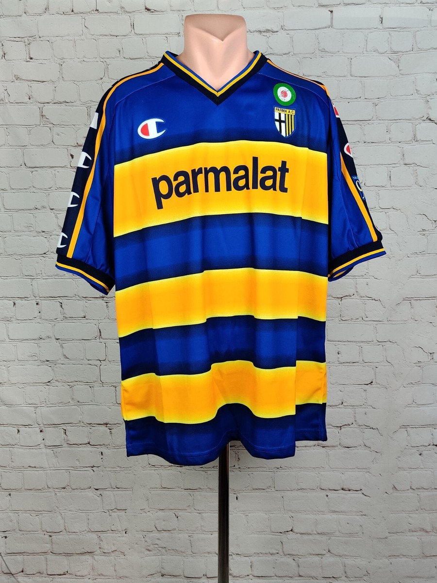 Football shirt soccer FC Parma Home 2002/2003 Champion jersey